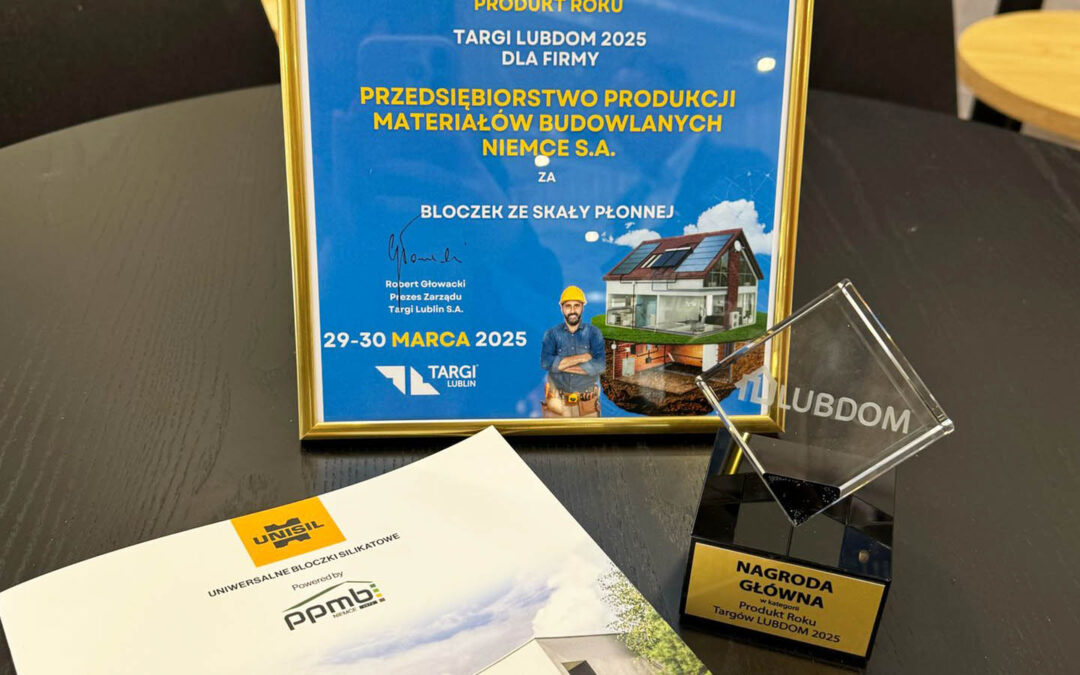 Zdobyliśmy prestiżową nagrodę na Targach LUBDOM 2025!